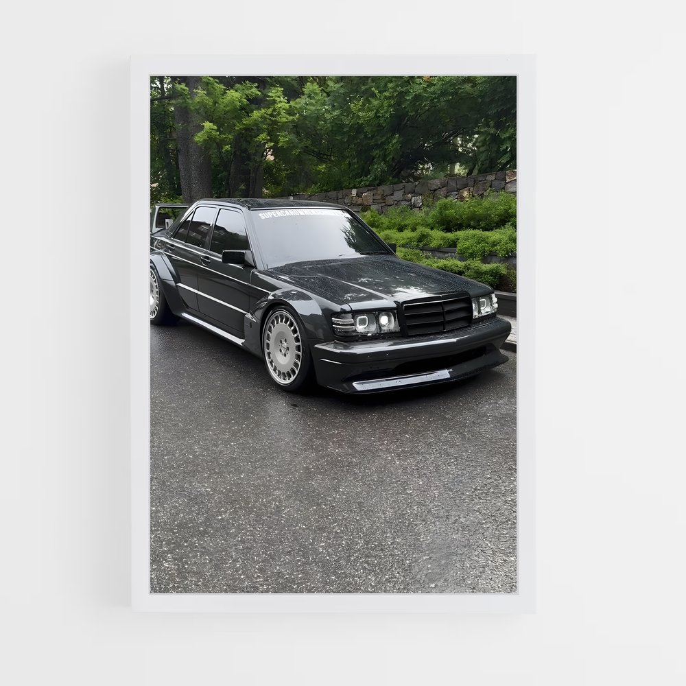 Poster raffiné e - evo ii – affiche Mercedes (vue 3)